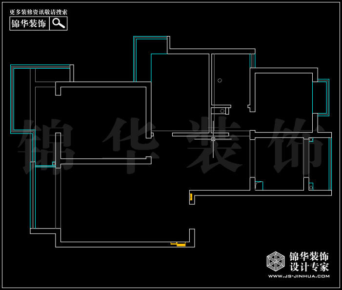 萬達華府108平米 戶型