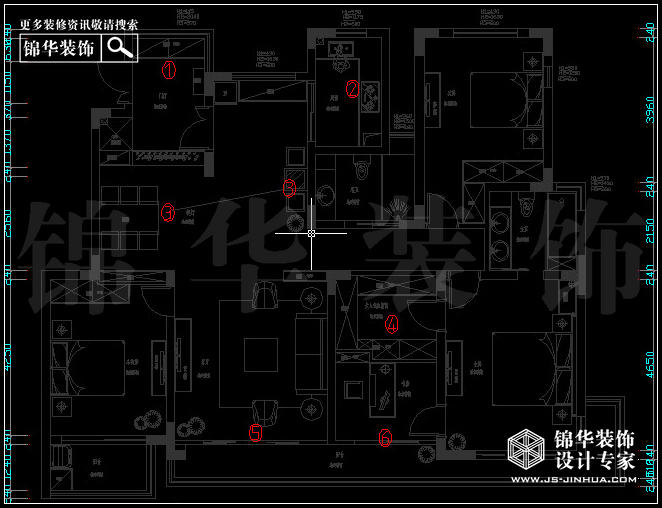 大發凱鴻雋府169平米 戶型